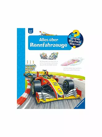 RAVENSBURGER | Buch - Wieso Weshalb Warum - Alles über Rennfahrzeuge Band 69 | 